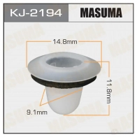 Клипса пластиковая MASUMA X BJBU 1422886200 KJ-2194