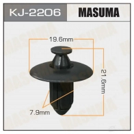 Клипса пластиковая MASUMA 1422886196 CM0 A5K3 KJ-2206
