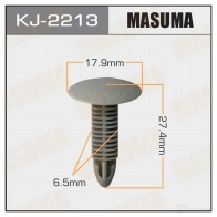 Клипса пластиковая MASUMA LIB S5 KJ-2213 1422886194
