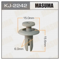 Клипса пластиковая MASUMA 62CS R KJ-2242 1422885626