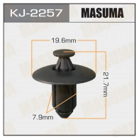 Клипса пластиковая MASUMA 1422890053 KJ-2257 D9JSC T