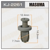 Клипса пластиковая MASUMA K0Y AM KJ-2261 1439697412