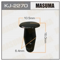 Клипса пластиковая MASUMA C8RG 5 1439697416 KJ-2270