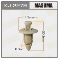 Клипса пластиковая MASUMA WW CZ13 KJ-2279 1422884660