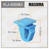 Клипса пластиковая MASUMA KJ-2290 1422884695 BLA7 0J