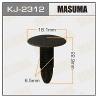 Клипса пластиковая MASUMA KJ-2312 1422885631 NK 110