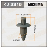 Клипса пластиковая MASUMA 1422885629 KJ-2316 6VYU LLZ