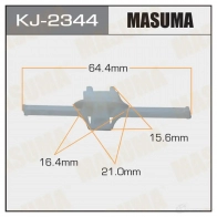 Клипса пластиковая MASUMA KJ-2344 WL OAMH 1422885657