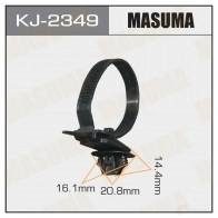 Клипса пластиковая MASUMA B 0OQHZ 1422884712 KJ-2349