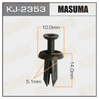 Клипса пластиковая MASUMA 1422884709 KJ-2353 W2 R2X5