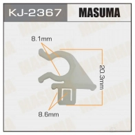Клипса пластиковая MASUMA 1422884702 1ECP2 Q KJ-2367