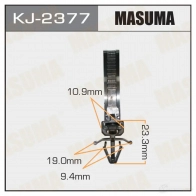 Клипса пластиковая MASUMA 1422886173 H9MG WH KJ-2377