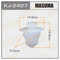 Клипса пластиковая MASUMA 8UV 08P KJ-2427 1422886170