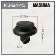 Клипса пластиковая MASUMA O1241 S 1422886160 KJ-2445