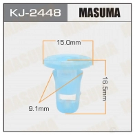Клипса пластиковая MASUMA XSPQ9 1 KJ-2448 1422887047