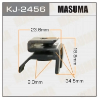 Клипса пластиковая (гвоздик KJ-2371) MASUMA 1422886153 KJ-2456 STFF EK