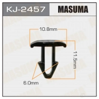 Клипса пластиковая MASUMA KJ-2457 J HMID 1422886152