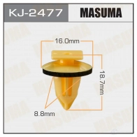 Клипса пластиковая MASUMA BX DLG6 1422885993 KJ-2477
