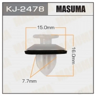 Клипса пластиковая MASUMA 1422885992 KJ-2478 549 ZPE