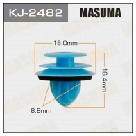 Клипса пластиковая MASUMA 1422885989 KJ-2482 0R ENC