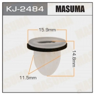 Клипса пластиковая MASUMA 1422885986 W7 5CM5 KJ-2484