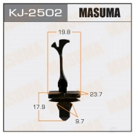 Клипса пластиковая MASUMA KJ-2502 XP XFMQ 1422886006