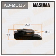 Клипса пластиковая MASUMA 1422886002 M8E VE KJ-2507