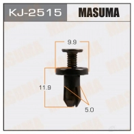 Клипса пластиковая MASUMA KJ-2515 1422886034 M HCVZRU