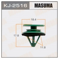 Клипса пластиковая MASUMA 1422886033 KJ-2516 4ZC KTT