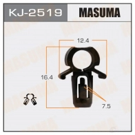 Клипса пластиковая MASUMA Mazda 3 (BM, BN) 3 Хэтчбек 1.6 104 л.с. 2013 – 2024 KJ-2519 H 2LAI