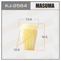 Клипса пластиковая MASUMA KJ-2564 WFZO B 1422886931