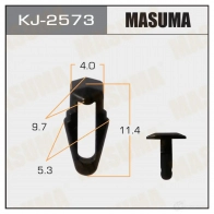Клипса пластиковая MASUMA MN8MQ 4 KJ-2573 1422886922