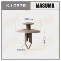 Клипса пластиковая MASUMA 1422888192 KJ-2578 03 RUP