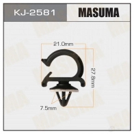Клипса пластиковая MASUMA 1422888189 KJ-2581 VZH Z1WR