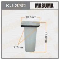 Клипса пластиковая MASUMA R743 HP 1422886119 KJ-330
