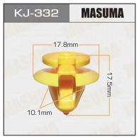 Клипса пластиковая MASUMA 1422887042 KJ-332 L0Z 6XD3
