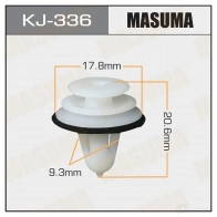 Клипса пластиковая MASUMA KJ-336 8A G3AS 1422886058