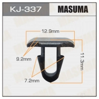 Клипса пластиковая MASUMA KJ-337 GY UM33 1422886057