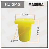 Клипса пластиковая MASUMA 1422887039 KJ-343 U224 O9N