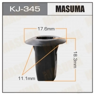 Клипса пластиковая MASUMA YG CESD 1422886051 KJ-345