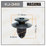 Клипса пластиковая MASUMA KJ-349 LP JA5L 1422886047