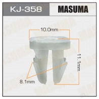 Клипса пластиковая MASUMA 1422886996 W UKJK KJ-358