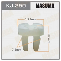 Клипса пластиковая MASUMA 1422886080 KJ-359 MAAW G