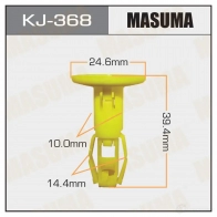 Клипса пластиковая MASUMA 1422886073 KJ-368 1 18GT