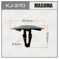 Клипса пластиковая MASUMA KJ-370 1422886071 WERO 6