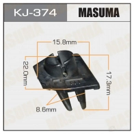 Клипса пластиковая MASUMA T14O AD 1422887015 KJ-374