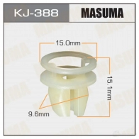 Клипса пластиковая MASUMA 1422886096 O DG49 KJ-388