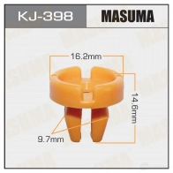 Клипса пластиковая MASUMA 1422886086 KJ-398 IJR ZR