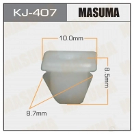Клипса пластиковая MASUMA KJ-407 8GA AEE 1422886116