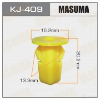 Клипса пластиковая MASUMA U C4KS 1422886114 KJ-409